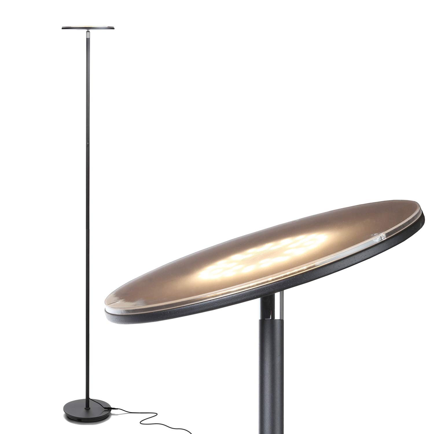 Moderna lámpara de pie de sala de estar - El Consumidor.Org